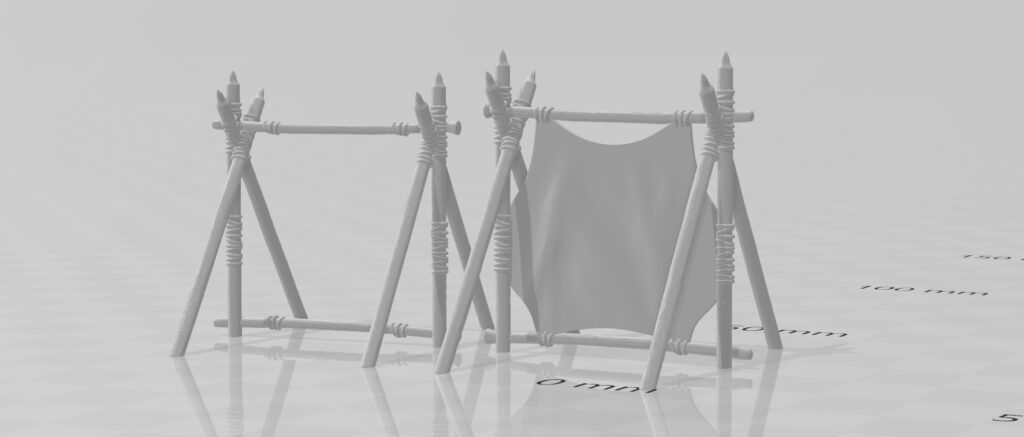 Medieval wargaming terrain 28mm 3D printed – Northern Crusades Miniatures