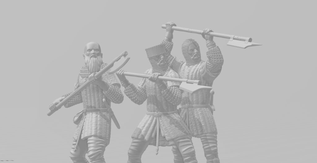 Medieval diorama 28mm wargaming miniature – Northern Crusades Miniatures