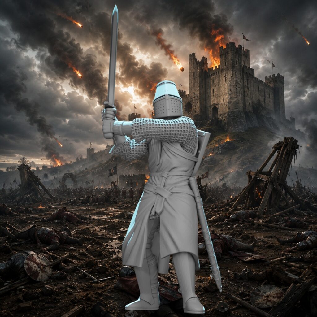 Medieval Knight Model